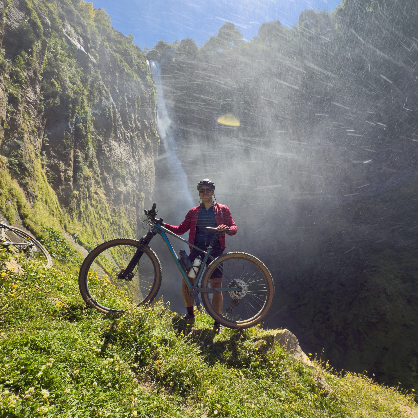 Cicloturismo Salto las minas, San Fabián, Coihueco, Ñuble